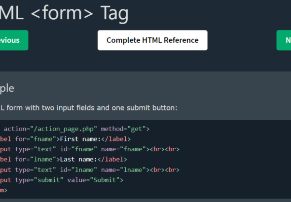 Mengenal Tag HTML form